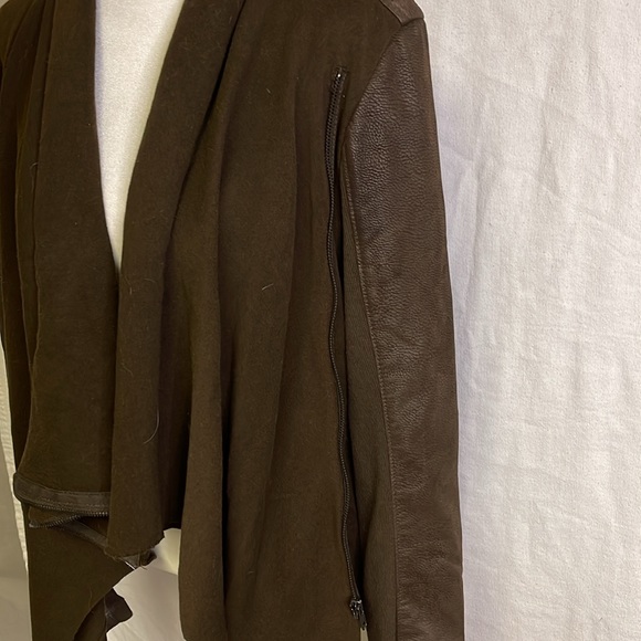 [BlankNYC] Brown faux leather jacket size M - Picture 10 of 12